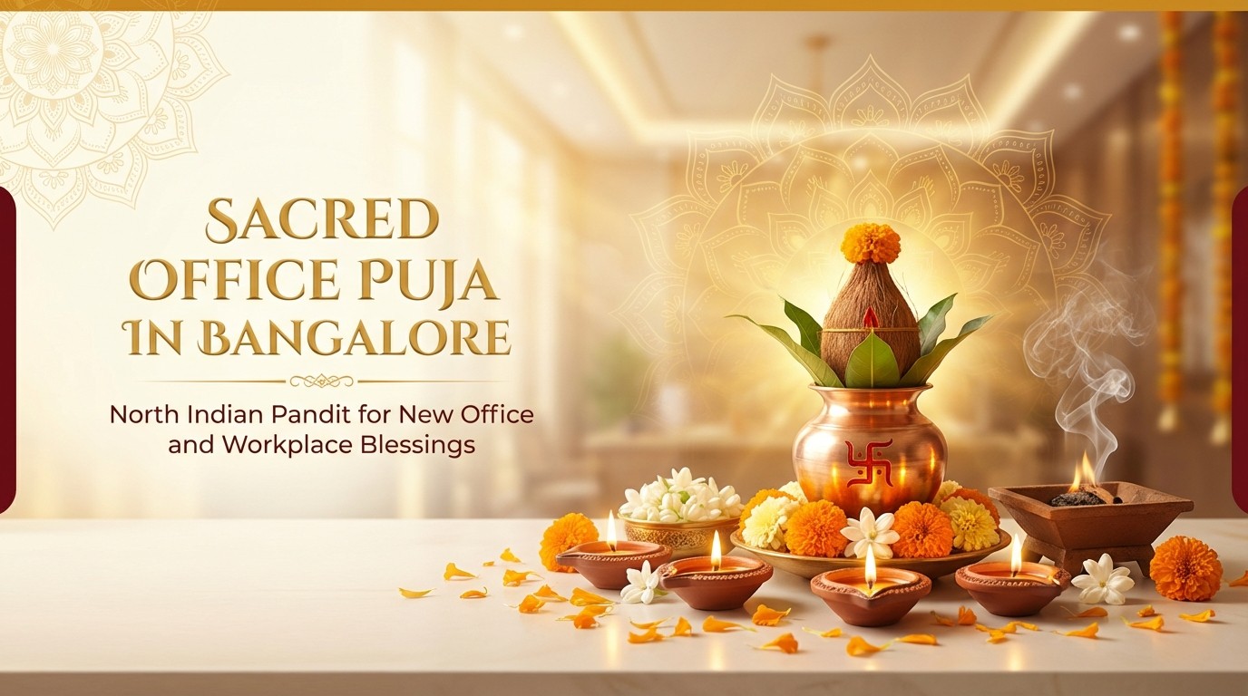 Office Puja Bangalore for business opening by Hindi pandit